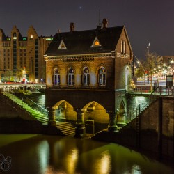 Fleetschlösschen bei Nacht